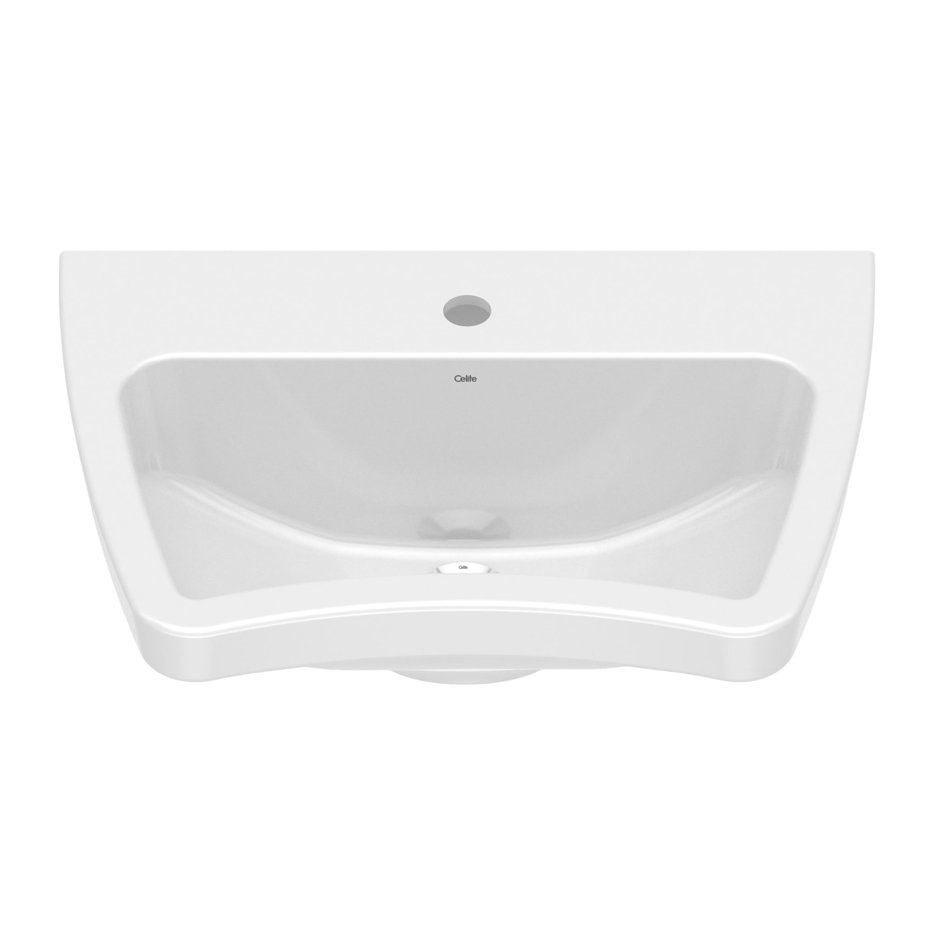 CELITE - LAVATRIO COM COLUNA 60 X 41,5 ACESSO PLUS PNE BRANCO
